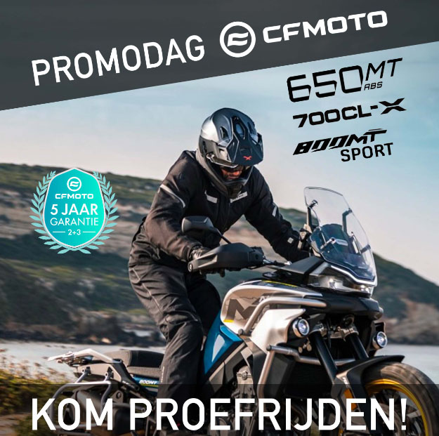 Opstapdag CFMOTO op 10 juni