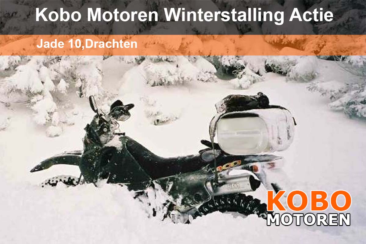 Kobo Motoren Winterstalling Actie