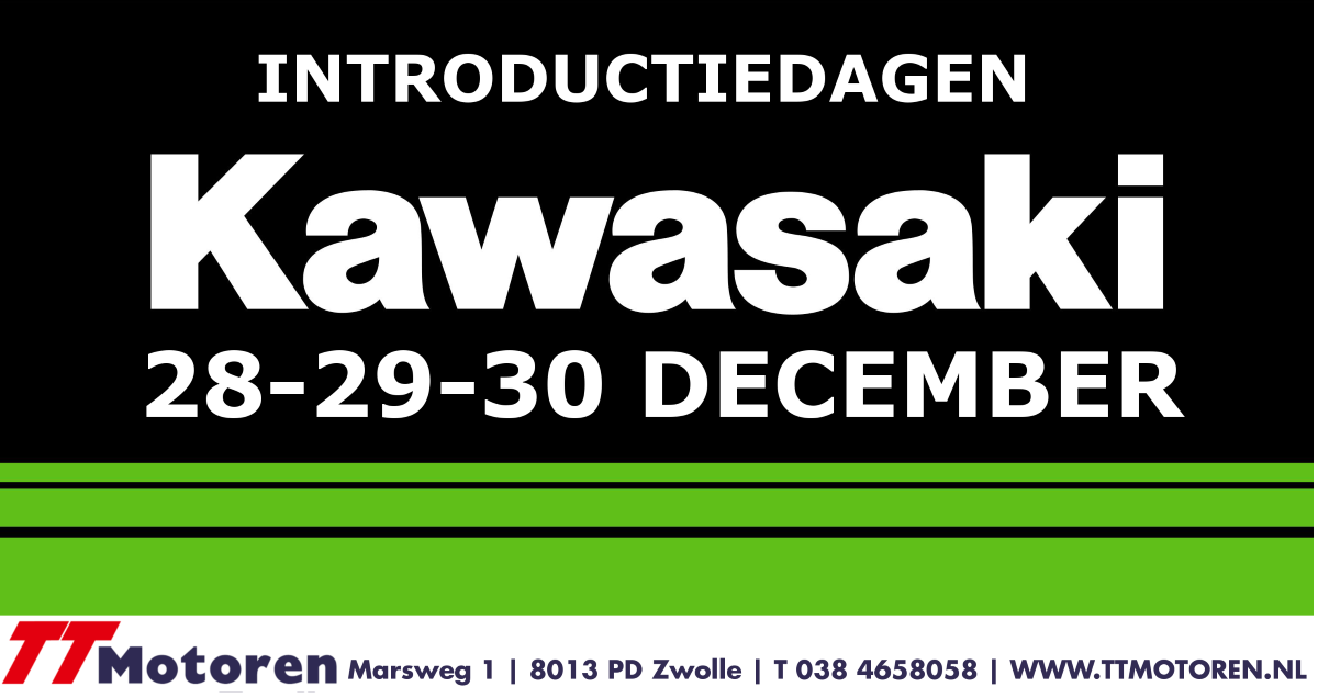 TT Motoren nu ook Kawasaki dealer!