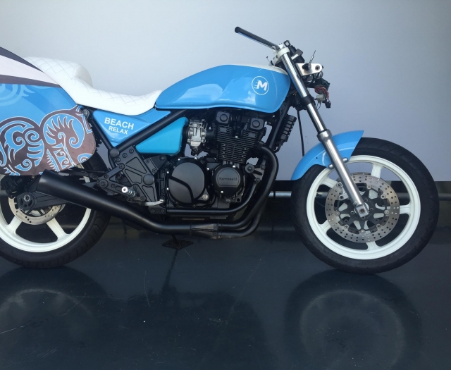 Motoren Enzo uit Dronten verloot een motor voor het KWF