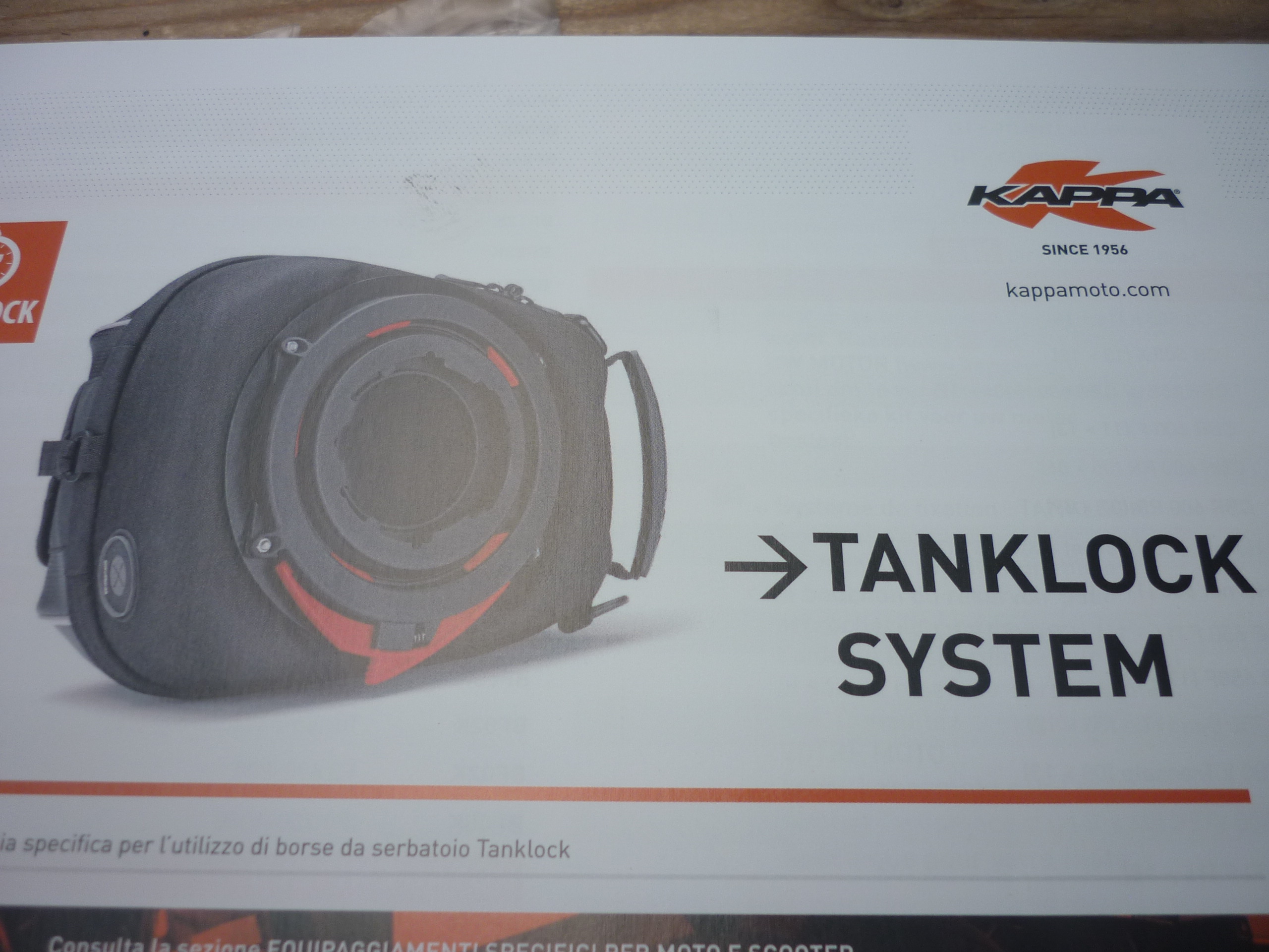 kappa tanktas nu met gratis tanklock bevestiging