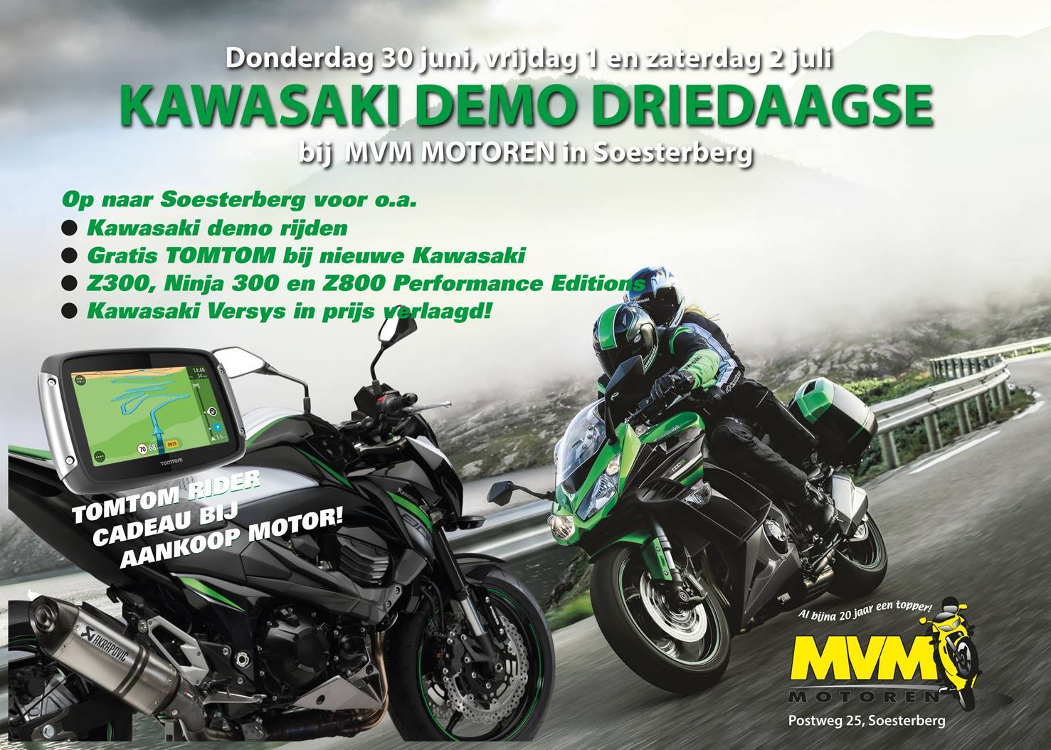 Kawasaki Demo Driedaagse