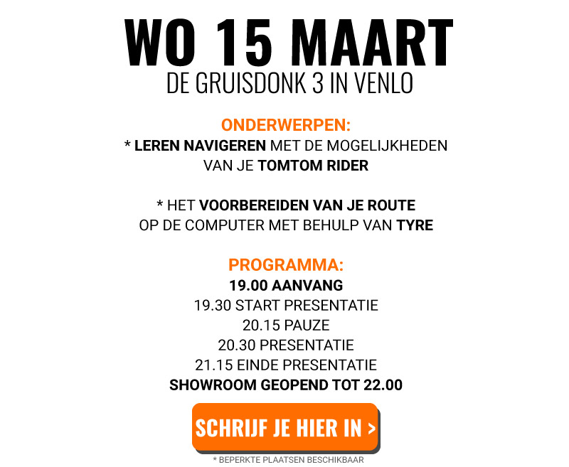 TomTom Fan en Info avond