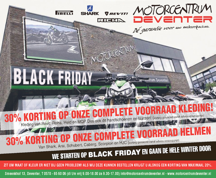 Mega Sale bij Motorcentrum Deventer