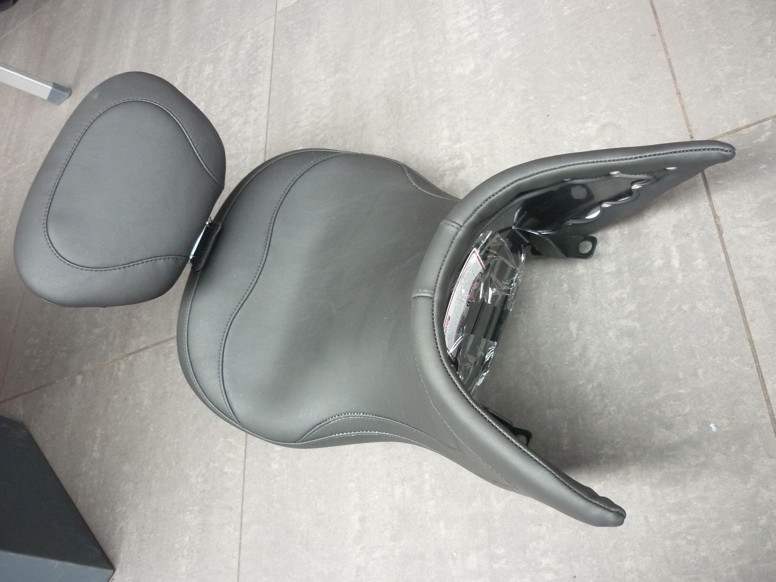 bmw 1200 gs  2004 /2012 comfort zadel met rugsteun