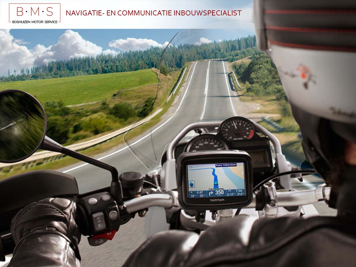 BMS voor inbouw van alle navigatie- en/of communicatiesystemen