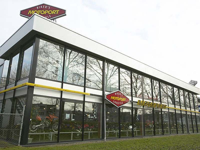 Foto van het pand van MotoPort Almere