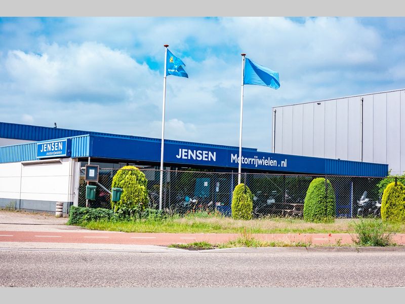 Foto van het pand van Jensen Motorrijwielen