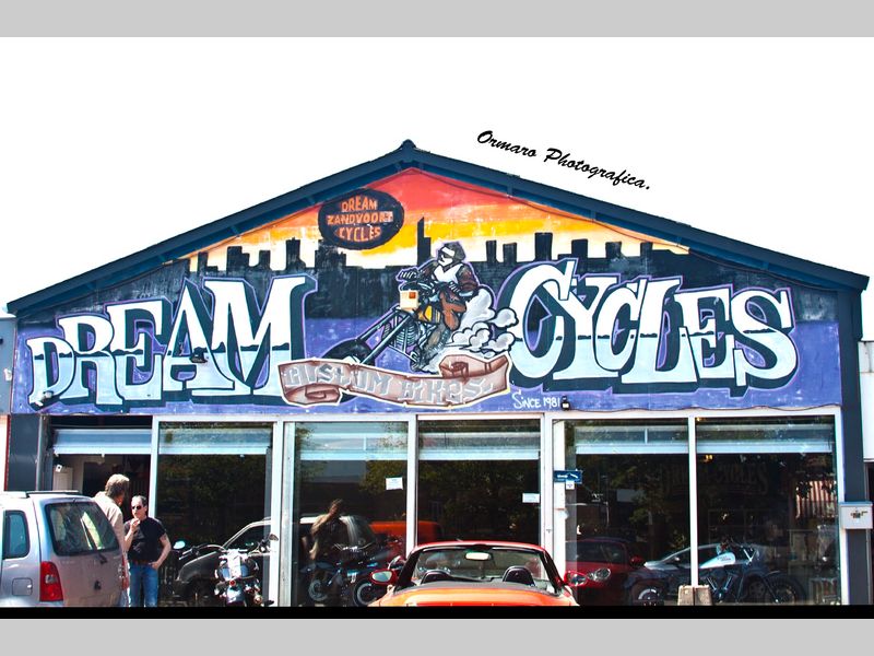 Foto van het pand van Dream Cycles