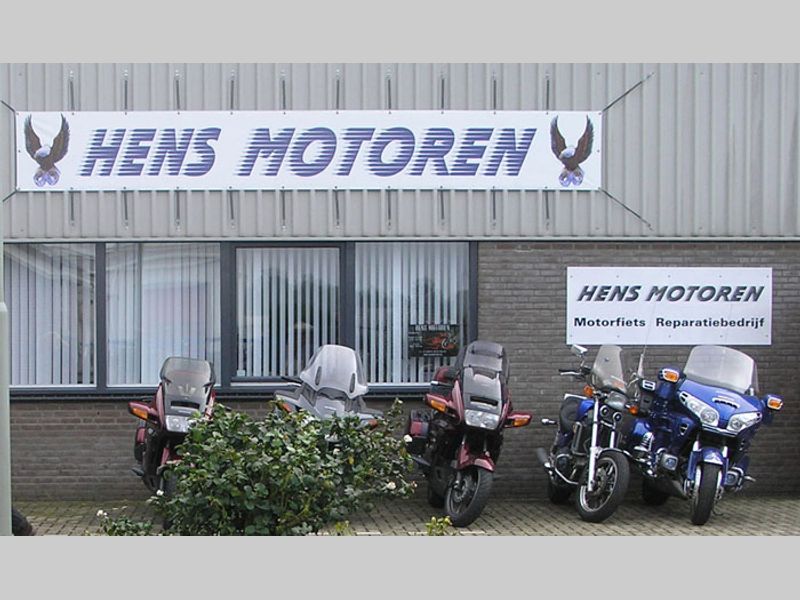 Foto van het pand van Hens Motoren