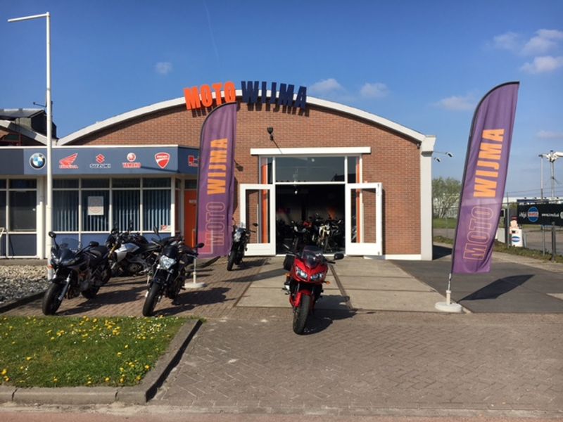 Foto van het pand van Moto Wijma