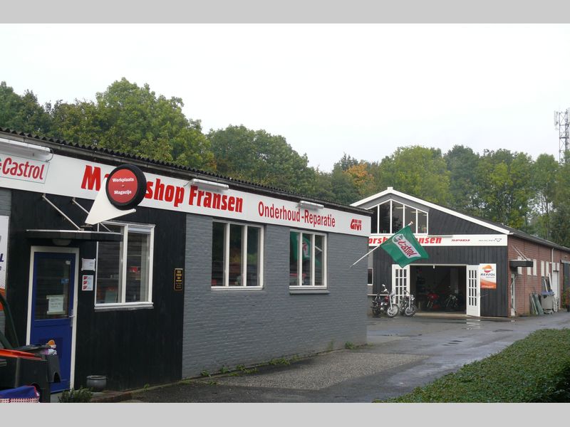 Foto van het pand van Motorshop Fransen