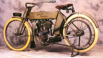 Eerste Harley-Davidson V-Twin