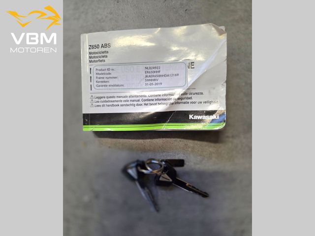 kawasaki - z650-abs
