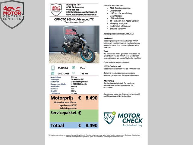 cfmoto - 800-nk-advanced-tc