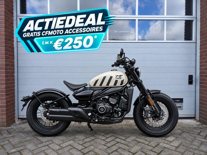 Cfmoto 450 CLC Bobber 2026 nieuw