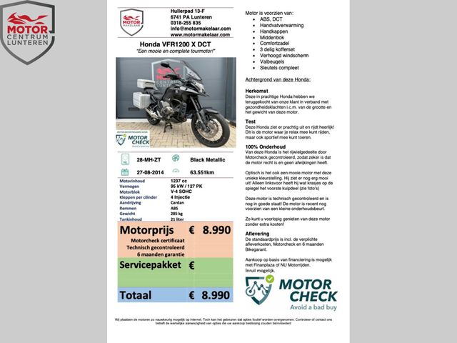 honda - vfr-1200-x-crosstourer