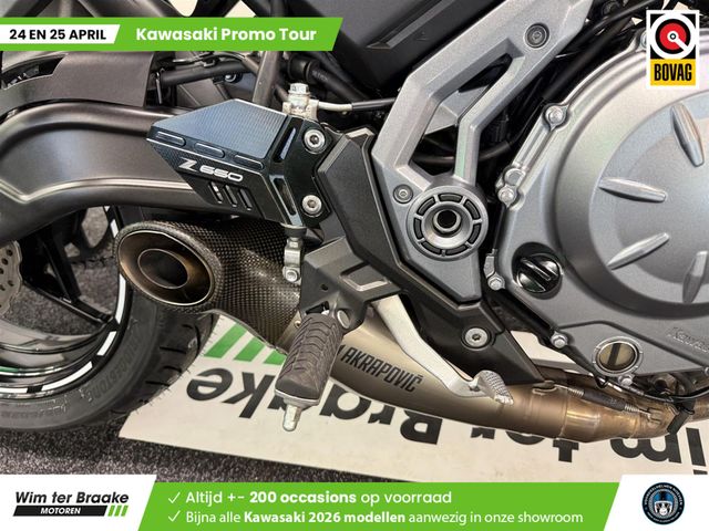 kawasaki - z650-performance