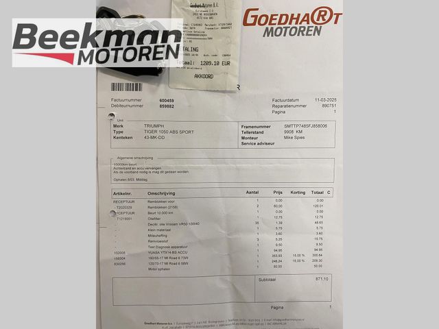 triumph - tiger-1050-sport