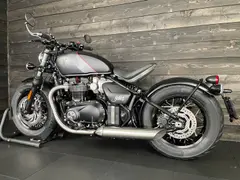 Triumph Bonneville Bobber Satin Grey 2026 nieuw – foto 9 van 15
