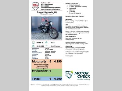 TRIUMPH BONNEVILLE – foto 3
