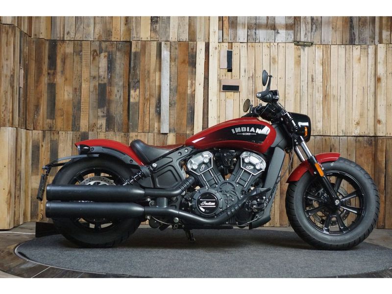 Indian Motorcycle Scout Bobber Heel weinig kilometers 2018 occasion