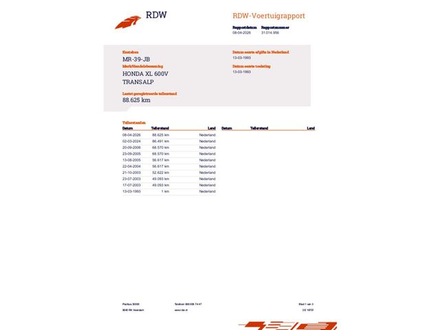 honda - xl-600-v-transalp