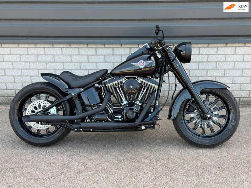 Harley-Davidson Flstf Fat Boy 88 twin came Custom chopper 2001 occasion