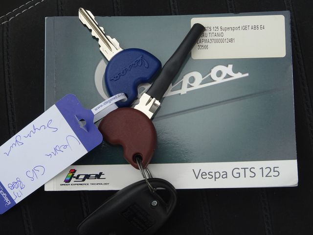 vespa - gts-125-supersport