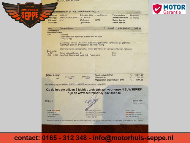harley-davidson - softail-deluxe