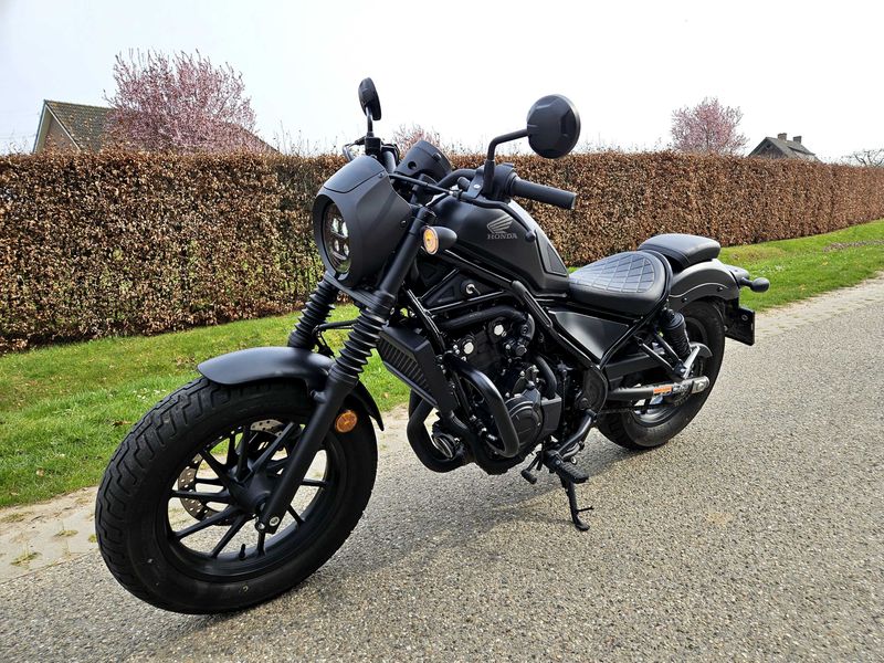 Honda Honda CMX 500 Rebel-S 2021 ABS Valbeugel MAT-Zwart 6400 Km Topstaat 2021 occasion