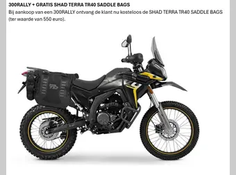 Voge 300 Rally 2026 nieuw