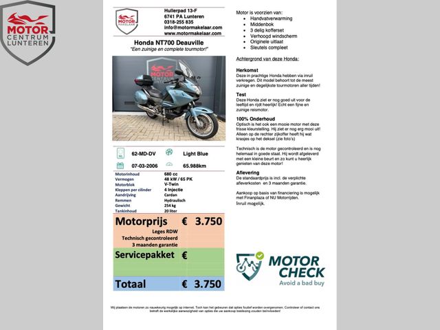 honda - nt-700-v-deauville