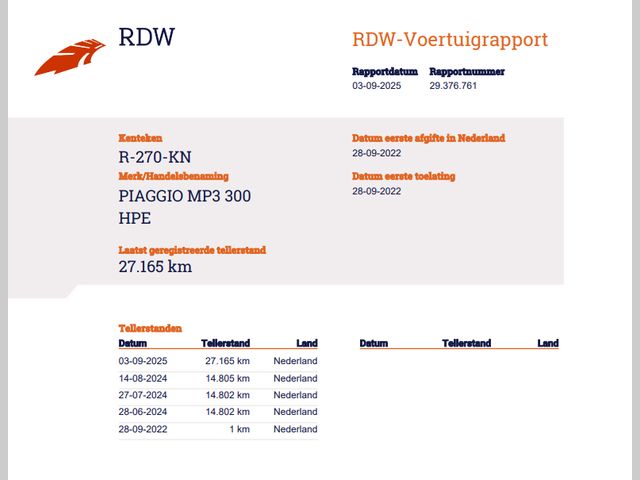 piaggio - mp3-300-hpe