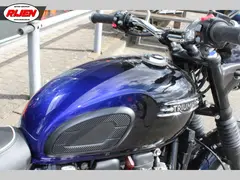 Triumph Bonneville  T 120 Blue Stealth Edition Voorraad Sale 2025 nieuw – foto 2 van 6