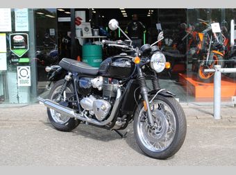 Triumph Bonneville T 120 Blue Stealth Edition 2025 nieuw