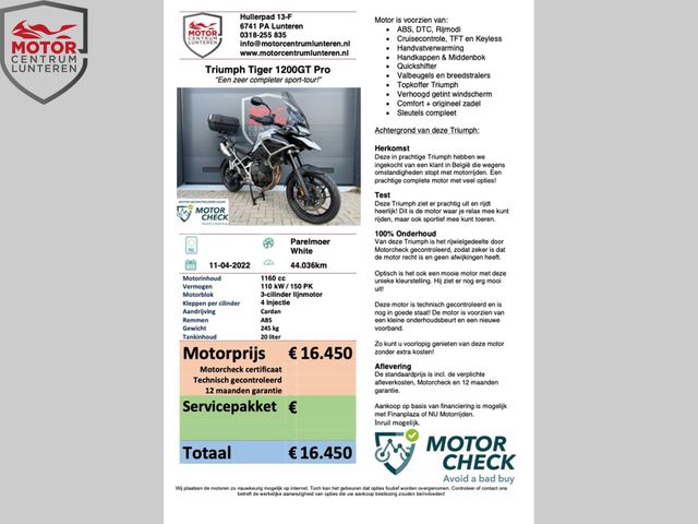 triumph - tiger-1200-gt-pro