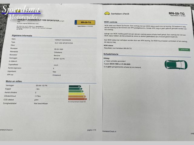 harley-davidson - sportster-xlh-1200