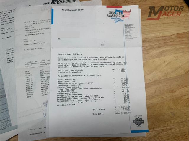 harley-davidson - heritage-softail-classic-flstc