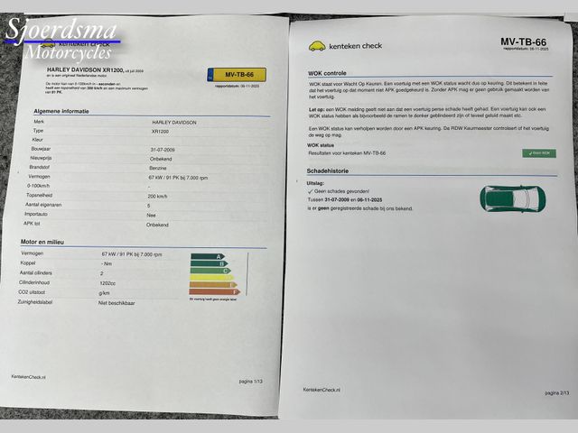 harley-davidson - sportster-xr-1200