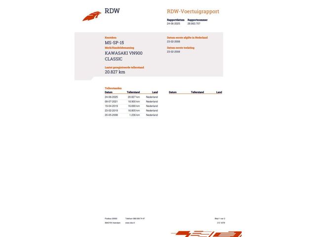 kawasaki - vn-900-classic