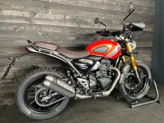 Triumph Scrambler 400 X Baja Orange 2026 nieuw – foto 4 van 16