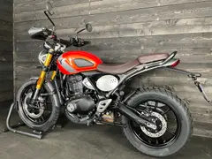 Triumph Scrambler 400 X Baja Orange 2026 nieuw – foto 8 van 16