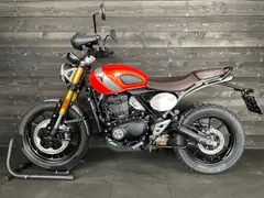 Triumph Scrambler 400 X Baja Orange 2026 nieuw – foto 9 van 16
