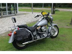 Harley-Davidson Fat Boy Flst-F Grey - Ghost 1990 occasion – foto 7 van 9