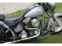 Harley-Davidson Fat Boy Flst-F Grey - Ghost 1990 occasion – foto 8 van 9