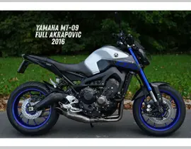 Yamaha MT 09 2016 occasion