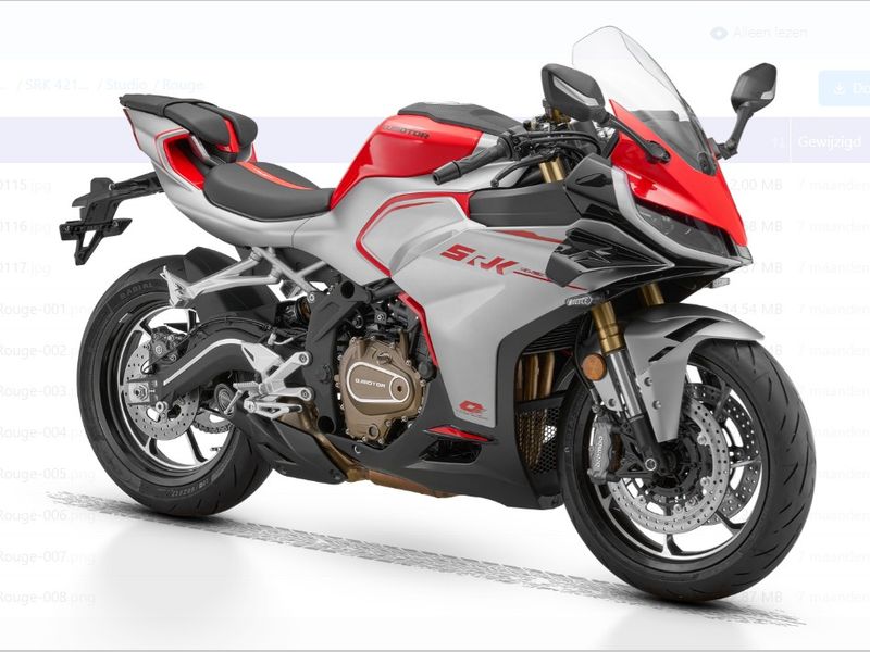 Qjmotor SRK 421 RR 2026 nieuw