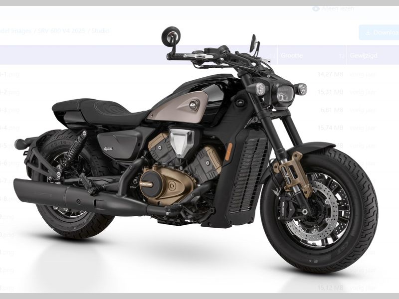 Qjmotor SRV 600 V4 2026 nieuw