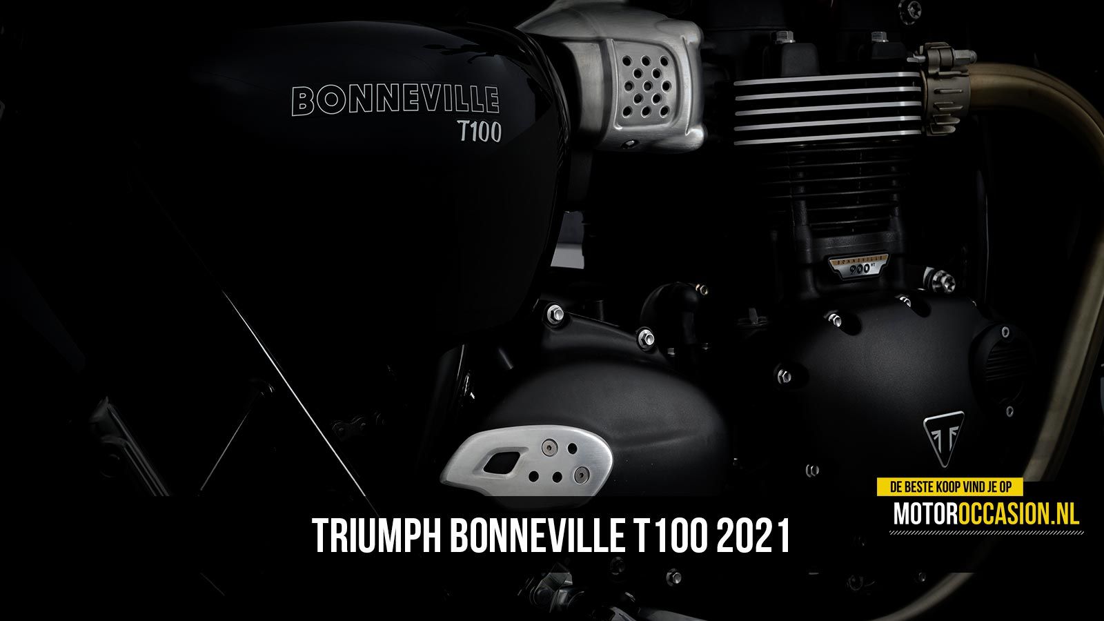 Nieuwe 2021 Triumph Bonneville T100